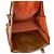 Tote Prada Shopper aus braunem Leder mit Dreiecks-Logo - Ansicht 5