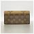 Louis Vuitton Monogram Giant Reverse Portefeuille Sarah Long Wallet - vista 11