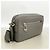 Borsa a tracolla Gucci in pelle grigia - vista 2