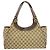 Borsa Tote Gucci beige e marrone