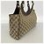 Borsa Tote Gucci beige e marrone - vista 2
