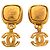 Orecchini a clip Chanel Gold
