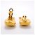 Orecchini a clip Chanel Gold - vista 3