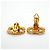 Orecchini a clip Chanel placcati in oro - vista 3