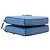 Borsa Prada in pelle Saffiano blu - vista 3