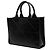 Prada Borsa a mano Symbole in pelle di vitello morbida nera Small - vista 2