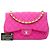 Chanel Pink Jumbo Classic Mesh Single Flap - vista 7