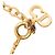 Collana Dior Gold Plated Strass CD Logo Pendant - vista 5