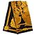 Carré di seta Hermès Gold Armets en Panache 90