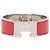 Bracciale Hermès Clic Clac H PM in smalto rosso largo