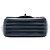 Chanel Blue Mini Square Classic Chevron Patent Single Flap - vista 3