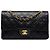 Chanel Black Medium Classic Lambskin Double Flap