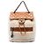 Zaino Mountain Chanel piccolo in shearling e vitello lucido marrone
