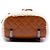 Zaino Mountain Chanel piccolo in shearling e vitello lucido marrone - vista 3