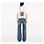 Zaino Mountain Chanel piccolo in shearling e vitello lucido marrone - vista 6