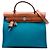 Hermès Blue Toile Herbag Zip 31