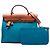 Hermès Blue Toile Herbag Zip 31 - vista 7
