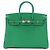 Hermès Green Togo Birkin Retourne 25