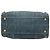 Borsa Tote Convertibile Aperta Prada in Denim Blu - vista 3