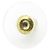 Orecchini a goccia Chanel Gold CC placcati in oro con perle sintetiche e strass - vista 6