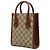 Borsa Gucci Beige Mini GG Supreme Interlocking G Satchel - vista 2