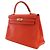 Hermès Orange Clemence Kelly II Retourne 32 - vista 14