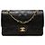 Chanel Black Medium Classic Lambskin Double Flap