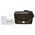 Céline Celine Bolsa C Bag Medium em pele de vitela acolchoada Castanha - vista 7