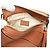 Borsa Puzzle Nano LOEWE in vitello marrone - vista 5