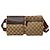 Borsetta cintura Gucci Beige GG Canvas Web con doppia tasca
