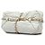 Bolsa Baluchon Chanel Midnight Swim em couro de bezerro acolchoado branco - vista 2