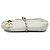 Bolsa Baluchon Chanel Midnight Swim em couro de bezerro acolchoado branco - vista 3