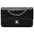 Chanel Black Medium Classic Caviar Double Flap