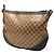 Gucci Borsa a Tracolla Mezzaluna Large GG Crystal Beige - vista 2