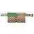 Bolso cinturón Gucci Beige GG Canvas Web con doble bolsillo