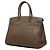 Hermès Birkin Retourne 30 in pelle Clemence Marrone - vista 2