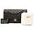 Chanel Black Medium Classic Caviar Double Flap - vista 7