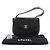 Chanel Black Quilted Lambskin Top Handle Envelope Flap - vista 4