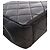 Chanel Black Quilted Lambskin Top Handle Envelope Flap - vista 6