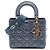Dior Blue Small Satin Cannage My ABCDior Lady Dior