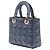 Dior Blue Small Satin Cannage My ABCDior Lady Dior - vista 2