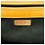 Borsa da viaggio LOEWE in pelle gialla con logo - vista 5