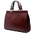 Borsa Gucci Zumi Medium in pelle di vitello rossa - vista 2
