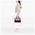 Borsa Gucci Zumi Medium in pelle di vitello rossa - vista 6