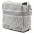 Borsa Diorcamp Medium in tela Oblique Grigio Dior - vista 2