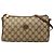 Gucci Beige GG Supreme Plus Crossbody