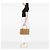 Borsa a mano Prada Brown Perforated Saffiano Lux Bauletto - vista 6