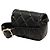 Monedero Chanel Black CC Quilted Lambskin Flap Arm - vista 2