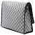 Borsa a Tracolla Gucci Beige GG Supreme Web - vista 2
