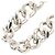 Collana a catena CD Icon in ottone argentato Dior - vista 2